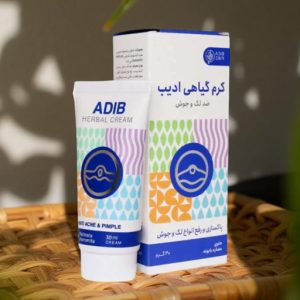 کرم گیاهی ادیب ضد لک و جوش داروخانه گیاهی سینا